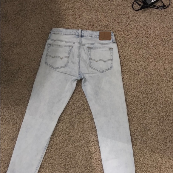 mens American eagle extreme flex skinny jeans - Picture 4 of 5